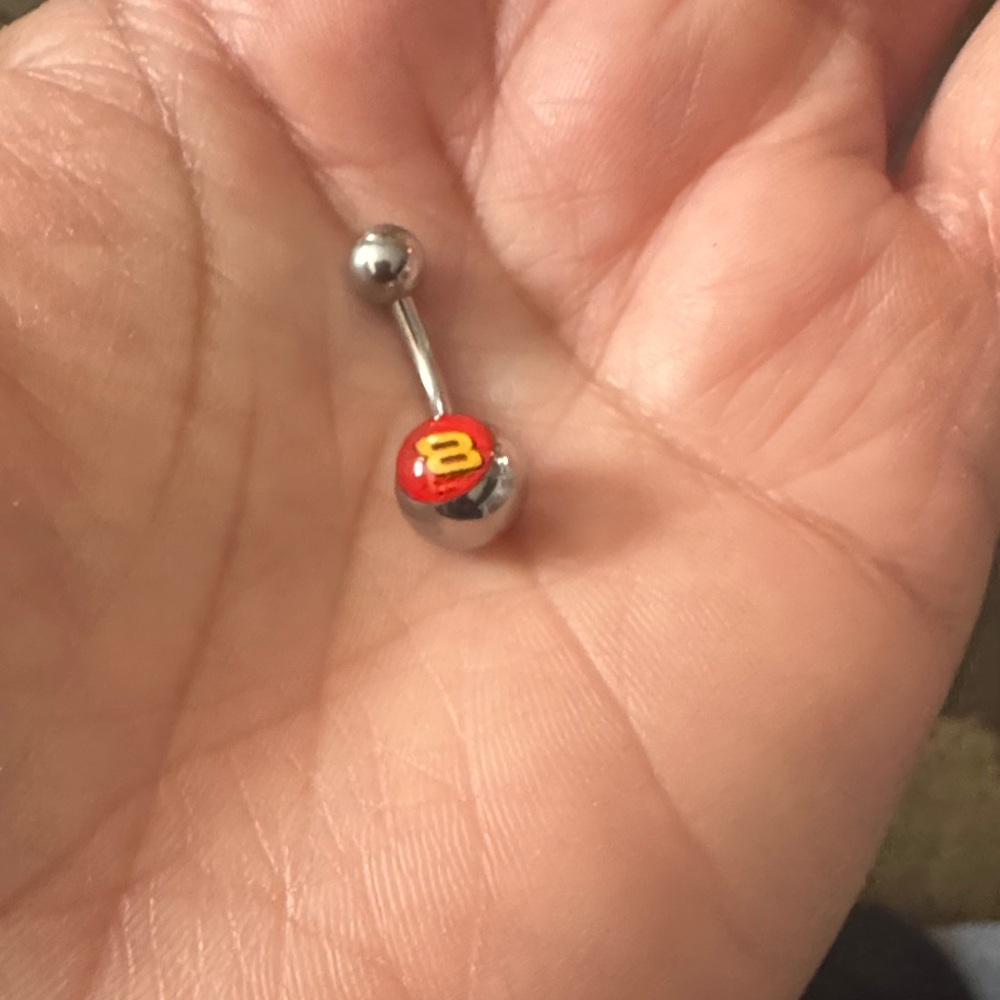 Dale Earnhardt Junior Belly Button Ring